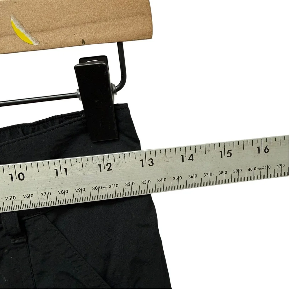 Alo Yoga High-Waist Voyager Trouser Black Wide Leg Cargo Pants XXS